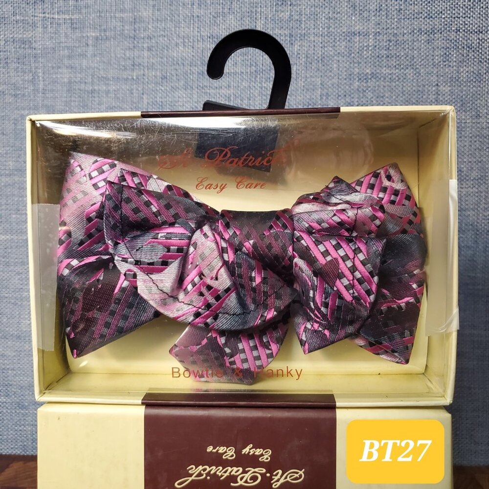 Pre-Tied Bow Ties by St. Patrick - (BT - 27)